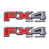 Logo Ford Fx4 Offroad Adhesivo Laminado Pick Up Camioneta