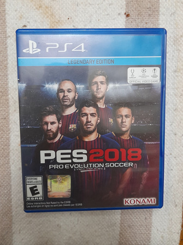 Juego Pro Evolution Soccer 2018 Ps4 Legendary Edition