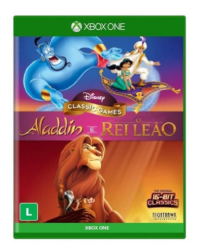 Jogo Disney Classic Games Aladdin E O Rei Leão - Xbox One