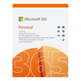 Microsoft 365 Personal Suscripción Anual + 1 Tb