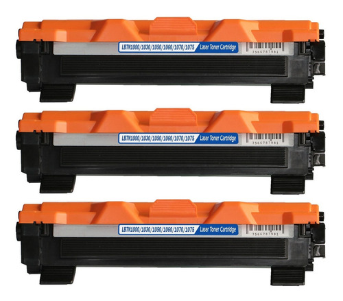 3 Toner Compatible Brother Tn-1060 Dcp-1602 Dcp-1510