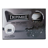 Cera Depilatoria Depimiel Corporal Lata Estuche Negra X200g