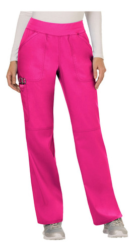 Pantalón Clínico Mujer Fucsia Ww110 Cherokee Workwear