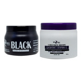 Mairibel Matizador Black Preto 500g + Hidrat Queratina 500g