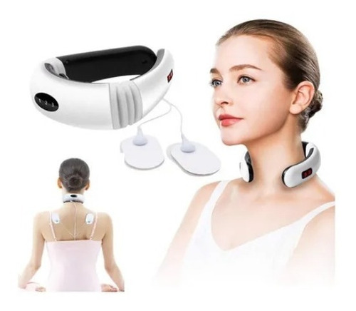 Electro Estimulador Cuello Cervical Digital 2 Electrodos Usb