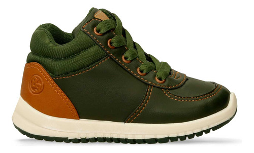 Botas Verde Militar-camel Bubblegummers Quim Niño