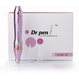 Kit 6 Dermaroller Eletric Derma Pen Bivolt Ultima M7