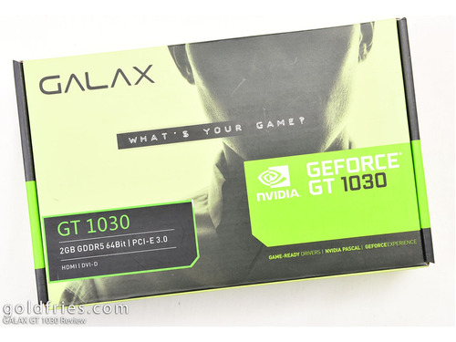 Placa De Video Nvidia Gt 1030 Ddr5 Galax