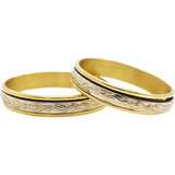 Alianzas Oro 18k 5 Grs El Par -anillos Compromiso-casamiento