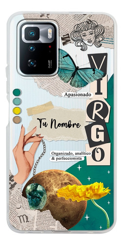 Funda Para Xiaomi Mujer Signo Zodiaco Virgo Con Tu Nombre