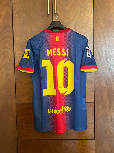 Jersey Fútbol Retro Barcelona Fc Messi 12-13 Local