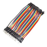 Pack Cables Dupont Macho Hembra 40 Para Arduino 