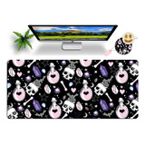 Mouse Pad Grande Con Posavasos, 31,5 X 15,7, Dise