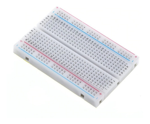 Protoboard Mediana 400 Puntos (8.5x5.5 Cm)