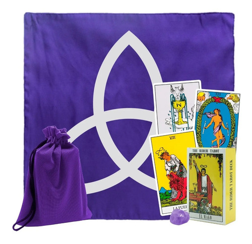 Tarot Rider Waite Principiantes Manual Español Triquetra | Envío gratis