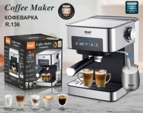 Maquina Automatica De Café Expresso 1,6 Litros Raf-136