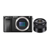 Camara Digital Mirrorless Sony Alpha A6000 + Lente Kit 16-50