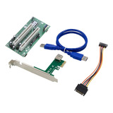 (2 #mold) Express Para Placa Adaptadora Pcie X1 Para Roteado