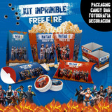 Kit Imprimible Free Fire | Candy Bar | Deco | Cumple