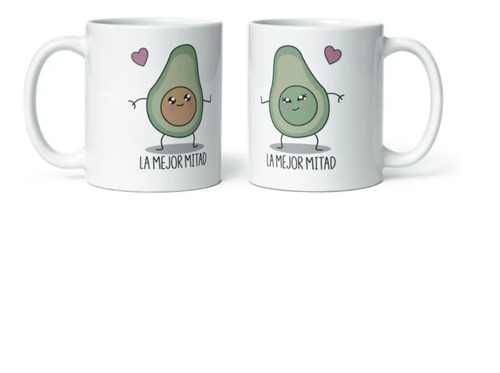 Kit Tazas Parejas Kuppani Amor Regalo Aniversario 2 Pzas