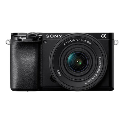Cámara Sony Aps-c Ilce-6100k: Cámara A6100 + Lente Selp16502 | Meses sin interés