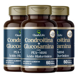 Condroitina E Glucosamina Qualylife 3 X 60 Cápsulas