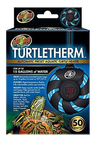 Dbdpet Turtletherm - Calentador Automático De Tortuga Acu