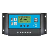 Controlador De Carga Regulador Solar 50a Pwm 50 Amp Usb Lcd