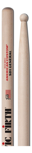 Vic Firth, American Custom, Sd1 General, 1 Par De Baquetas