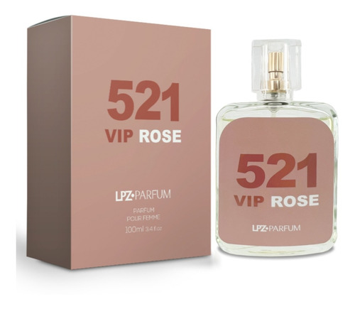 Perfume 521 Vip Rose - Lpz.parfum (ref. Importada) - 100ml