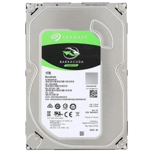 Hd Seagate 1tb Barracuda Pro Compute 3.5 Sata 6gb/s Cor Prateado St1000dm010