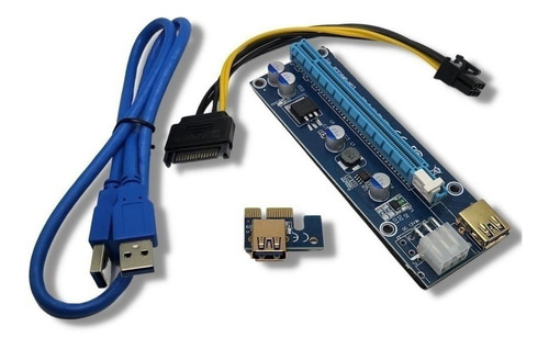 Riser V009s Gold Pack X12 1x 16x Pcie Cable Usb 3.0 Minerit0