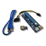 Riser V009s Gold Pack X12 1x 16x Pcie Cable Usb 3.0 Minerit0