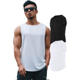 2pz Playera Deportiva Musculosa Tank Top Seco Rápido Gym