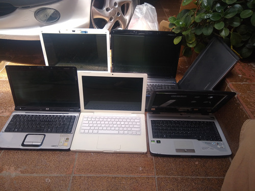 Notebooks Lote De 6 Carcaças Apple Macbook, Acer, Hp, Asus..