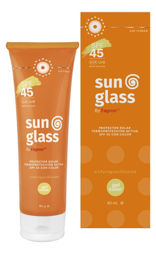 Sunglass Gel Color Protector Solar Spf 45 X 80g