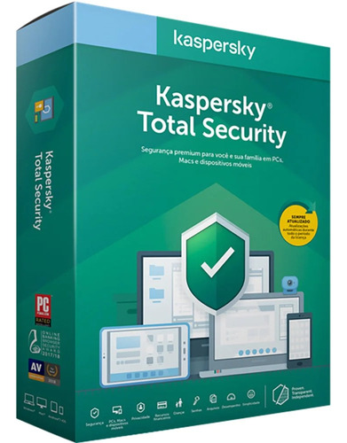 Kaspersky Total Security 3 Pc 1 Ano Imediato