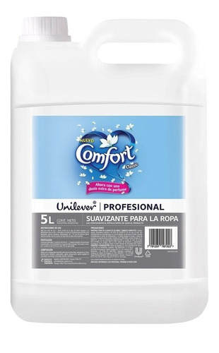 Suavizante Para Ropa Profesional Comfort Clas Unilever 5 Lts