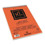 Bloco Desenho Papel Canson Xl Croquis 90g A4 120f *frete+ba