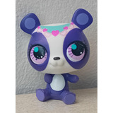 Figura 3109 Little Pet Shop Hasbro  Oso Panda C Corazones