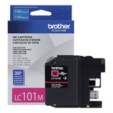 Brother Impresora Lc101m Cartucho De Tinta Magenta