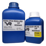 Resina Rígida Epóxi Vr09 (kit 1,5 Kg) - Vip Resinas