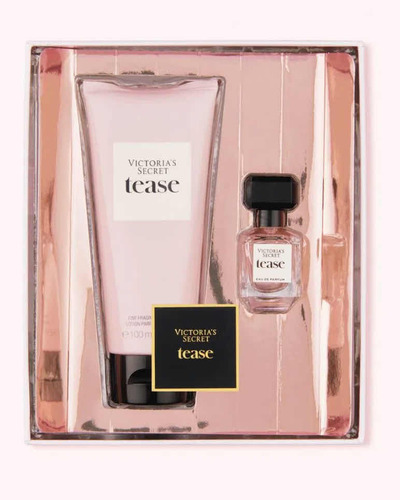 Victoria Secret Tease Set Crema Y Perfume