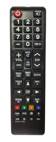 Control Pantalla Compatible Samsung Smart Hub Bn59-01199s