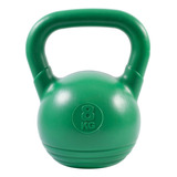 Pesa Rusa Rusas Kettlebell 8 Kg Pvc Funcional Sport Maniac Color Verde