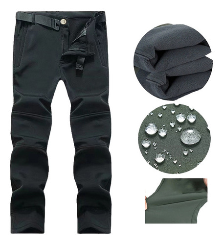 Pantalones Tácticos De Forro Polar Militar Impermeables Para