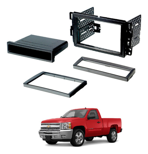 Base Estereo Chevrolet Silverado 2007 2009 2011 2014 +17