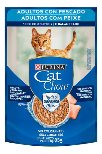 Cat Chow Purina Humedo Para Gatos X 2 Pouch Varios Sabores