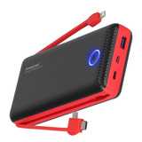 Carregador Power Bank Portátil Usb 20000mah Original Pineng