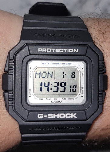Relógio Casio G-shock Dw-d5500 1dr Raro Novo